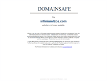 Tablet Screenshot of infiniumlabs.com